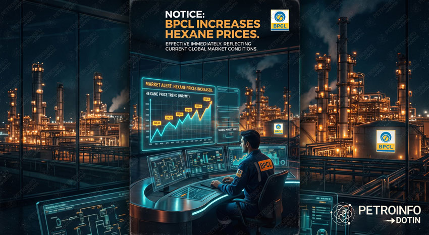 Bharat Petroleum Corporation Ltd (BPCL) Increases Hexane Prices in Indian Market