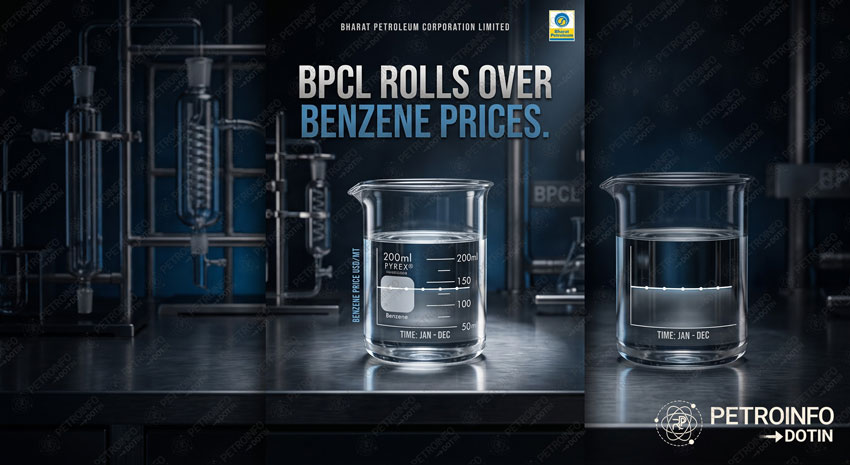 Bharat Petroleum Corporation Ltd (BPCL) Rolls over Benzene Prices in Indian Market