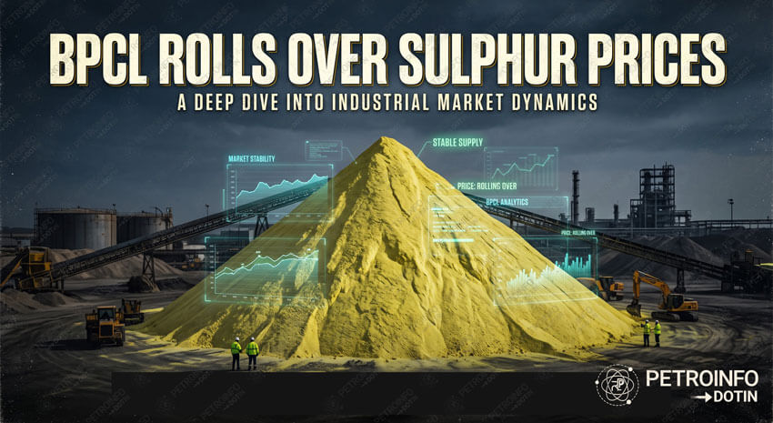 Bharat Petroleum Corporation Ltd (BPCL) Rolls over Sulphur Prices in Indian Market