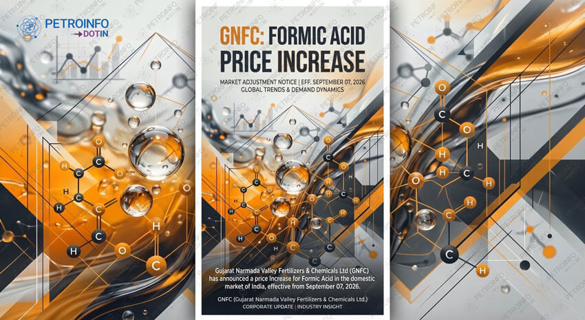 Gujarat Narmada Valley Fertilizers & Chemicals Ltd (GNFC) Increases Formic Acid prices in Indian Market
