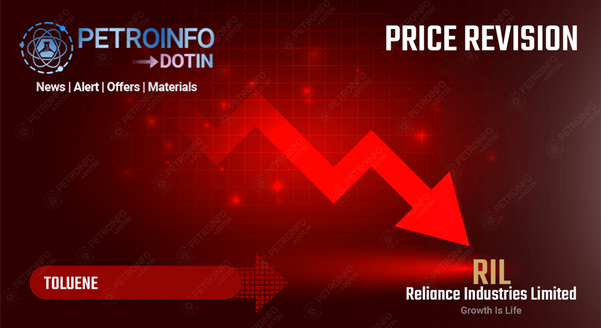 Reliance Industries Limited (RIL) Decreases Toluene Prices in Indian Market