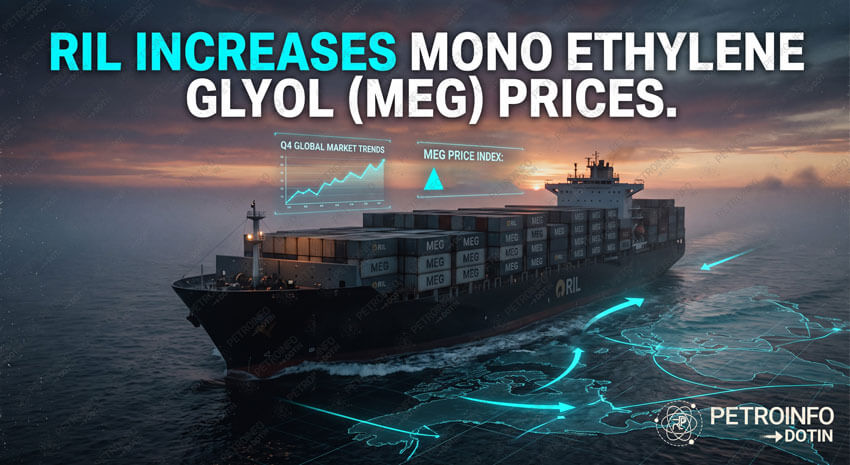 Reliance Industries Limited (RIL) Increases Mono ethylene glycol (MEG) Prices in Indian Market