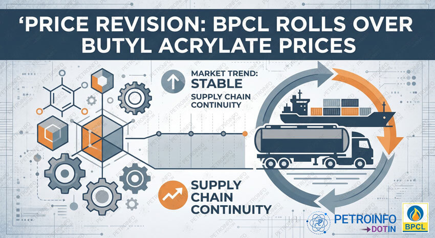 Bharat Petroleum Corporation Ltd (BPCL) Rolls over Butyl Acrylate Prices in Indian Market