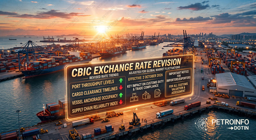 CBIC Revises Exchange Rates for Imports & Exports Effective 02 October 2026