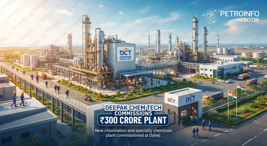 Deepak Chem Tech Commissions ₹300 Crore Chlorination and Specialty Chemicals Plant at Dahej