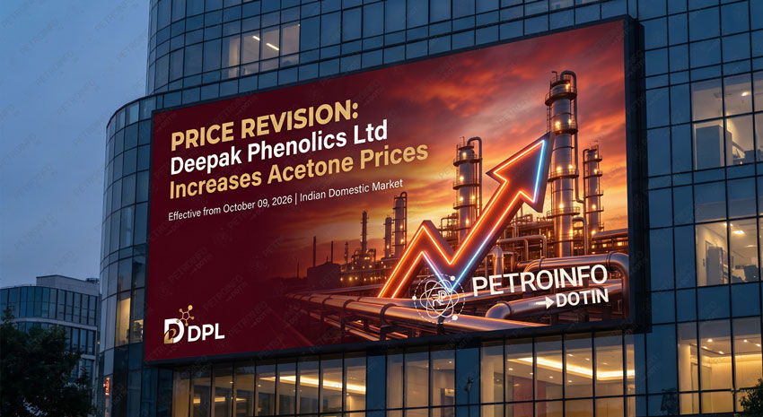 Deepak Phenolics Limited (DPL) Increases Acetone Prices in Indian Market