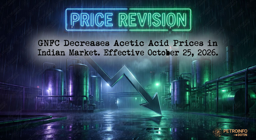 Gujarat Narmada Valley Fertilizers & Chemicals Ltd (GNFC) Decreases Acetic Acid prices in Indian Market
