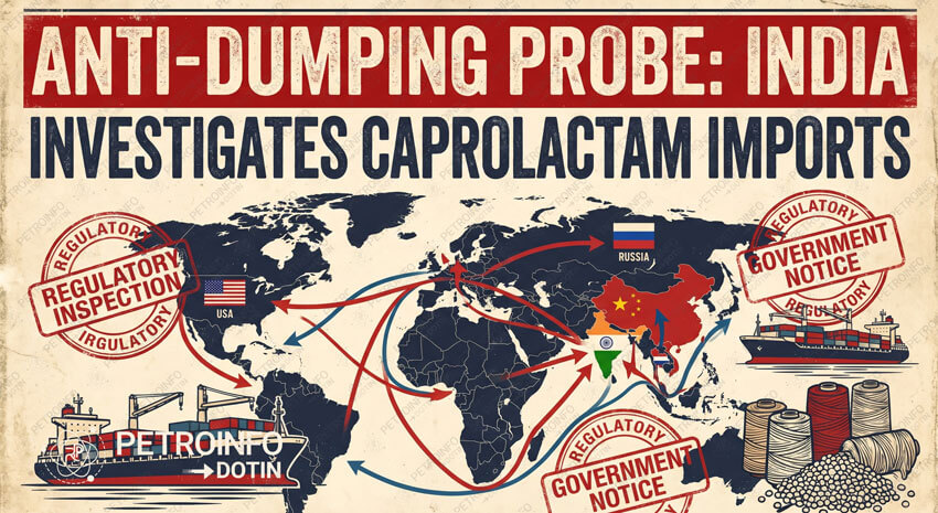 India Cracks Down on Caprolactam Imports! Anti-Dumping Probe Launched Against 4 Countries