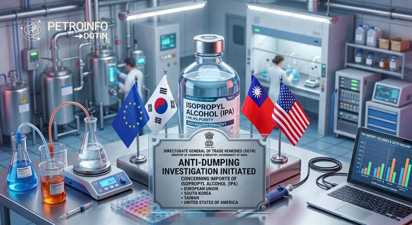 India Initiates Anti-Dumping Investigation into Isopropyl Alcohol Imports