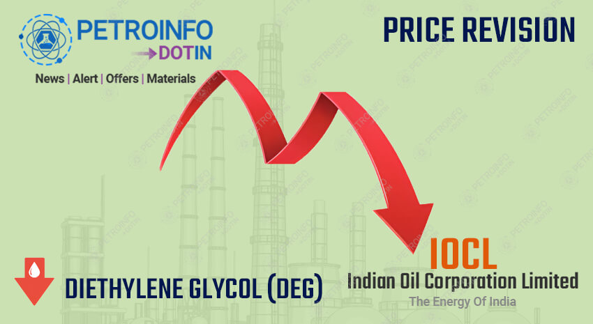 Indian Oil Corporation Limited (IOCL) Decreases Diethylene glycol (DEG) Prices in Indian Market