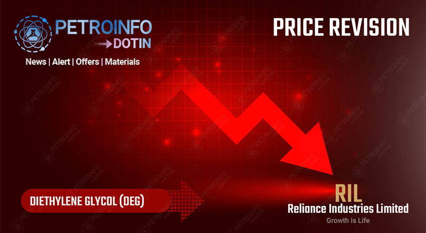 Reliance Industries Limited (RIL) Decreases Diethylene glycol (DEG) Prices in Indian Market